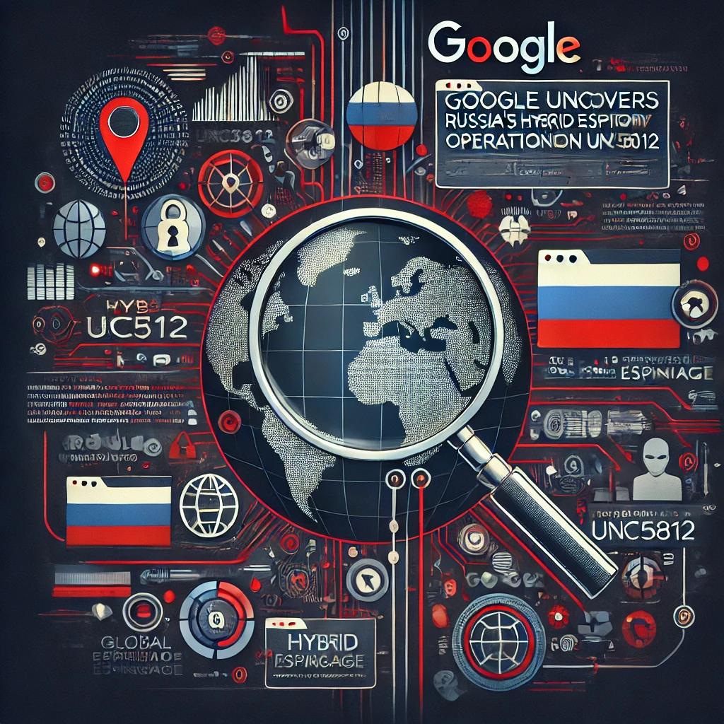 Googleの調査で判明したロシアのハイブリッド諜報活動「UNC5812」