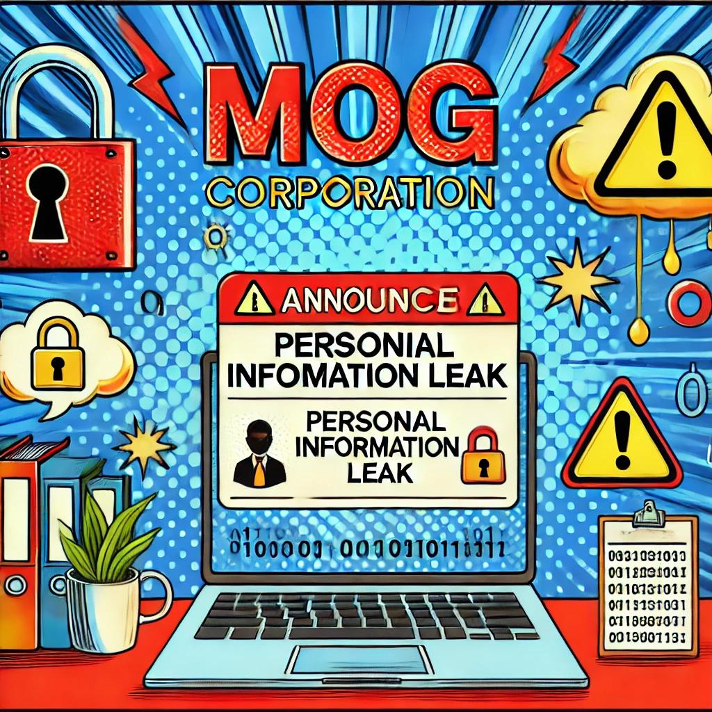 mog株式会社、個人情報漏洩の可能性を発表